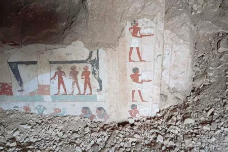 Descubren en Egipto tres tumbas de hace 3.500 años pertenecientes a la élite del Imperio Nuevo